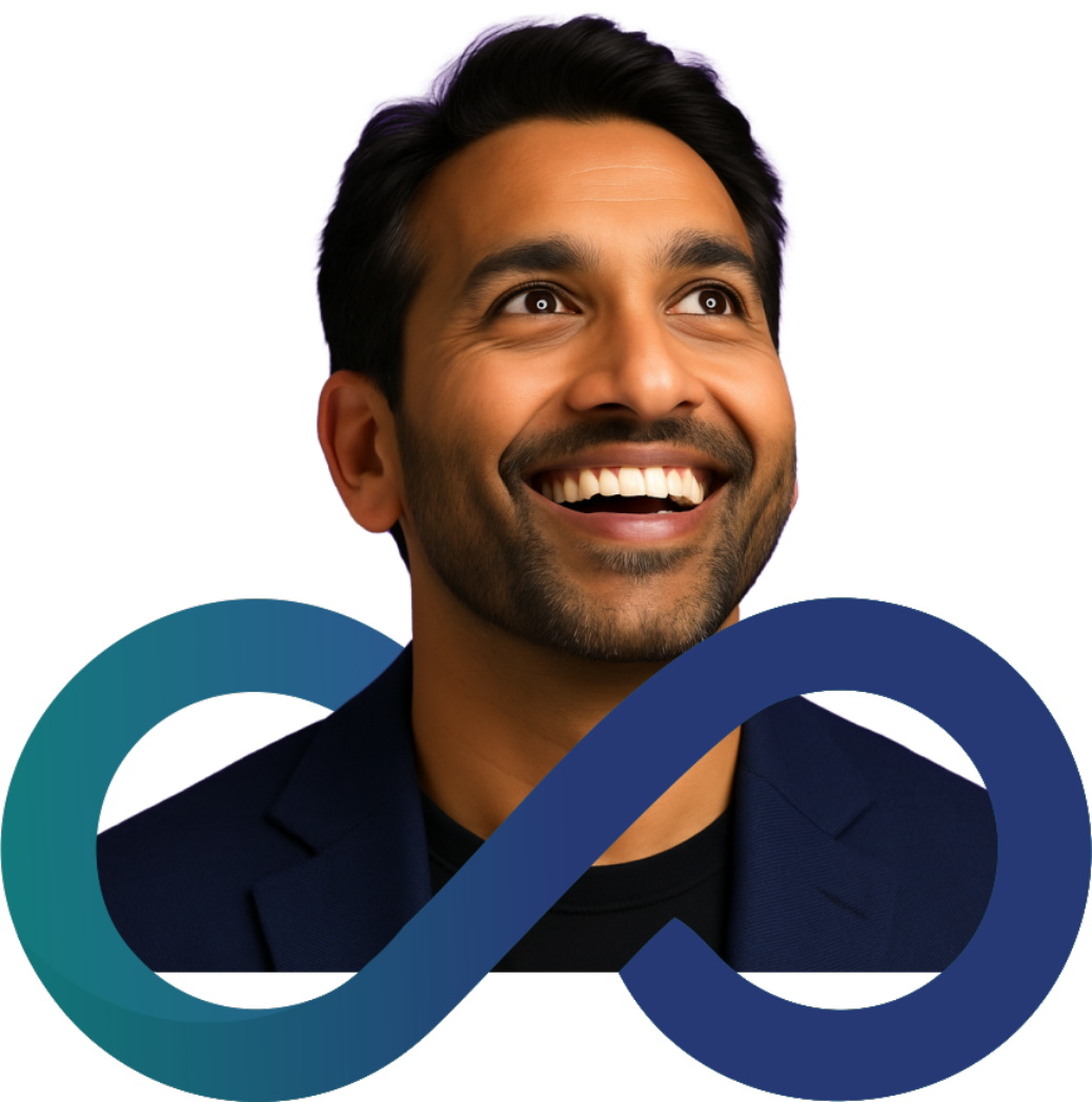 Smiling person